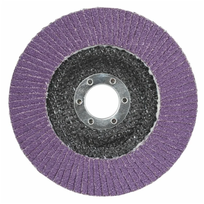 Nyhet Lamellslipskiva 769F, glasfibervävrondell plan ⌀ 125 mm