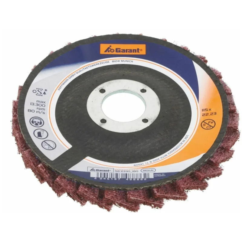 Populärt val Lamellslipskiva Nylonduk ⌀ 115 mm