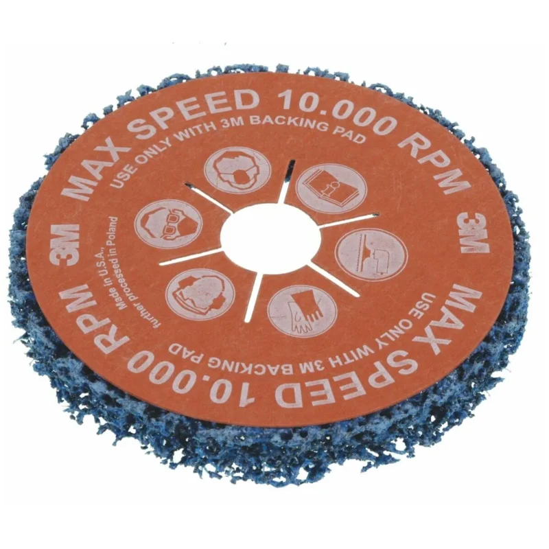 Grovrengöringsrondell (SiC) med baksida av glasfiber. 115 mm Outlet