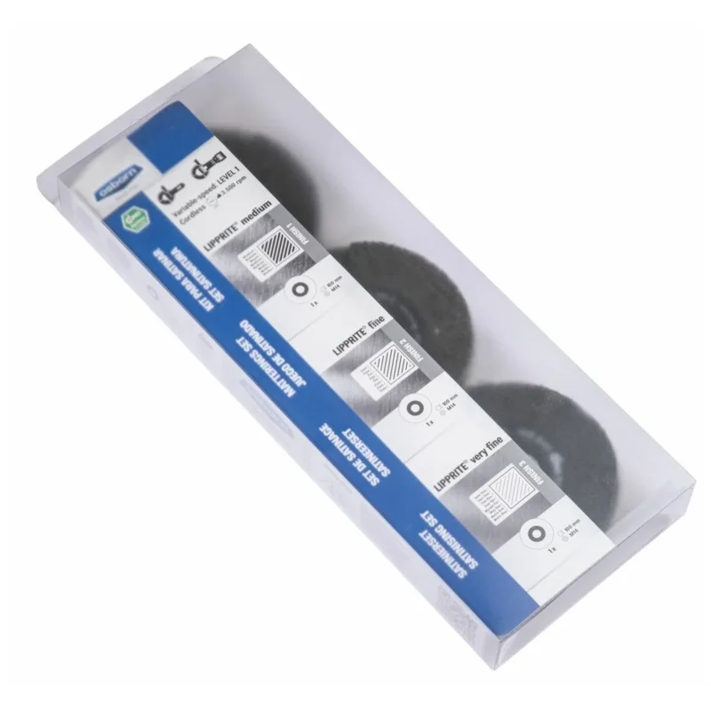 Satineringssortiment slipnylon 3 delar, med M14-gänga Unipol® 100 mm Beställ idag