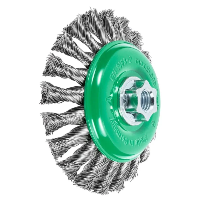 Bästa pris Kupad konisk borste Rostfri tråd 0,50 mm