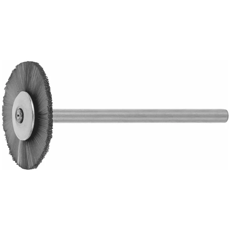 Kundfavorit Miniatyr-cirkulärborste Naturborst (svart) 22X2 mm
