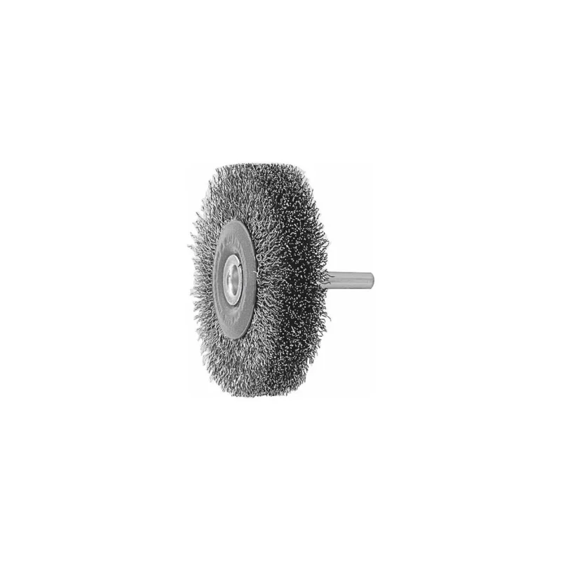 Billig Rundborste med skaft Ståltråd 0,30 mm