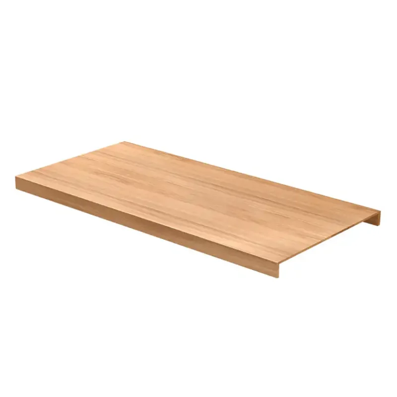 Trapprenovering Lundbergs Premium Lackad Ek Dubbelsteg I lager