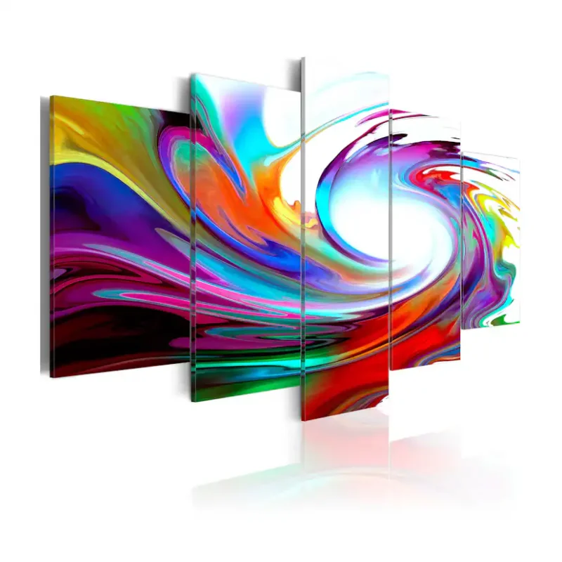 Tavla Arkiio Rainbow Swirl200x100 cm Premium