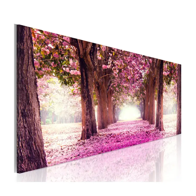 Endast denna vecka Tavla Arkiio Fuchsia Garden120x40 cm