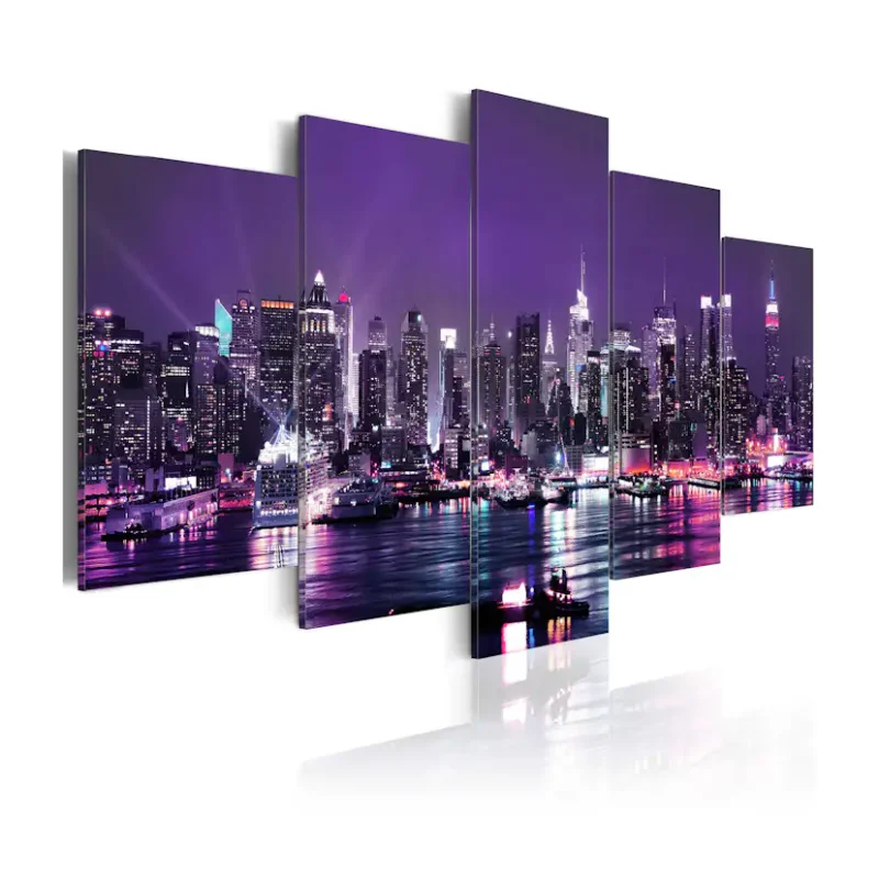 Erbjudandepris Tavla Arkiio Purple Sky200x100 cm