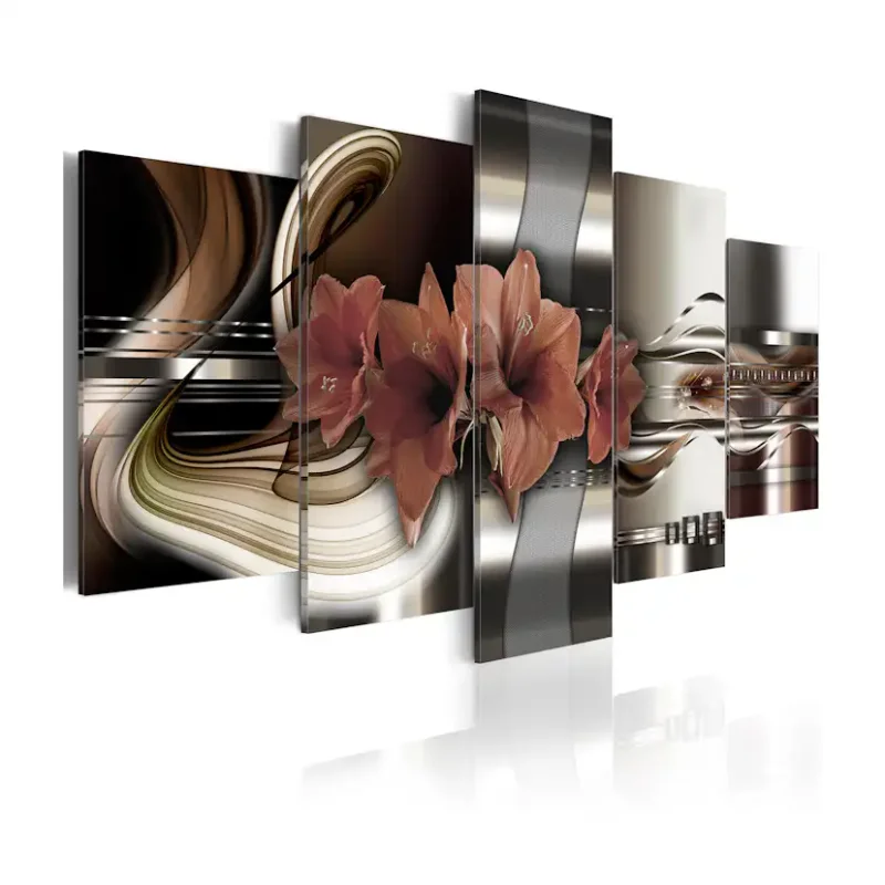 Tavla Arkiio Abstraction And Amaryllis200x100 cm Beställ nu