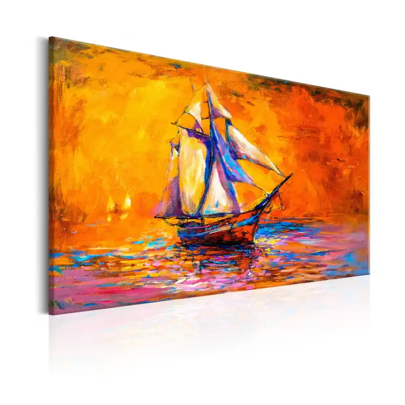 Handla nu Tavla Arkiio Ocean Of The Setting Sun60x40 cm