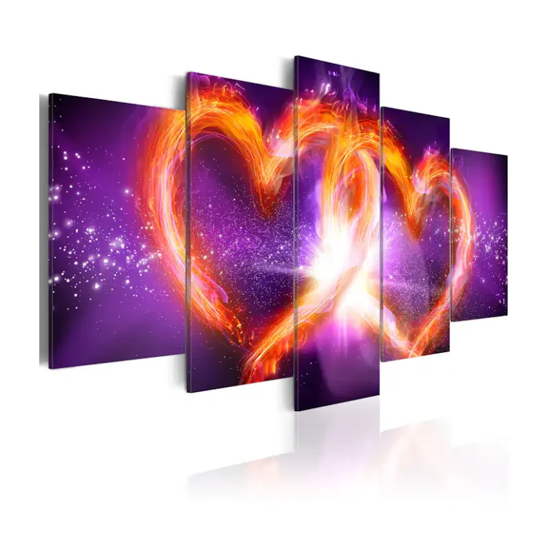 Fynd Tavla Arkiio Flames Of Love200x100 cm