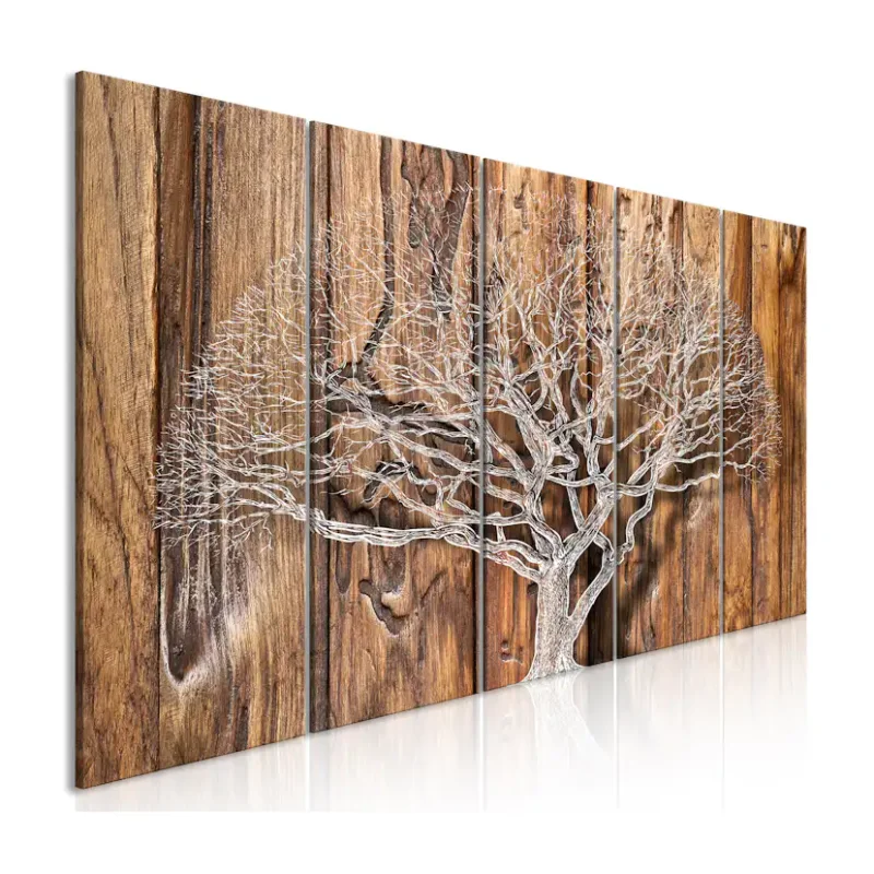 Tavla Arkiio Tree Chronicle Narrow 5 delar225x90 cm Lågt pris