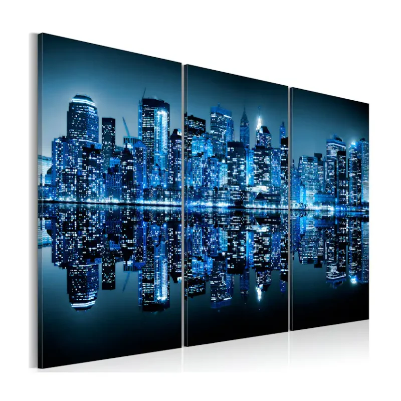 Tavla Arkiio Manhattan In Blue Shade120x80 cm Kundfavorit