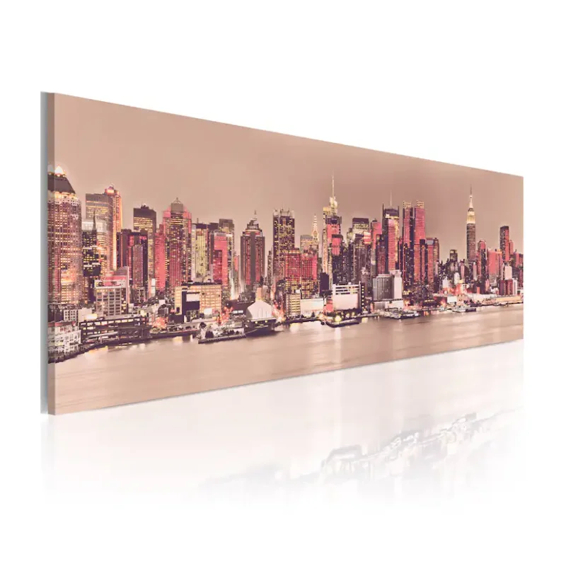Erbjudande Tavla Arkiio New York City Of Light150x50 cm
