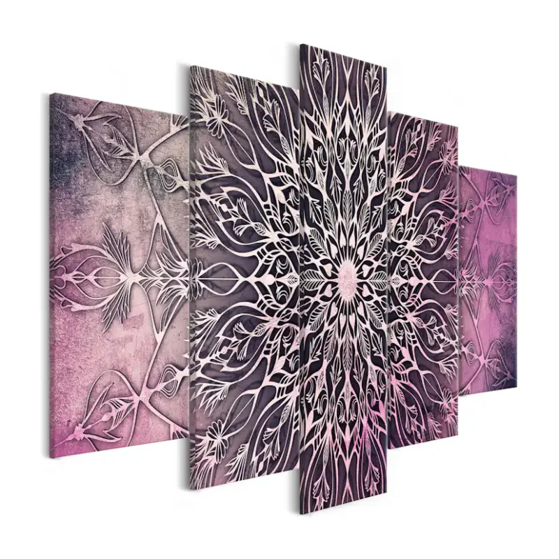 Rabatter Tavla Arkiio Center Wide Pink200x100 cm