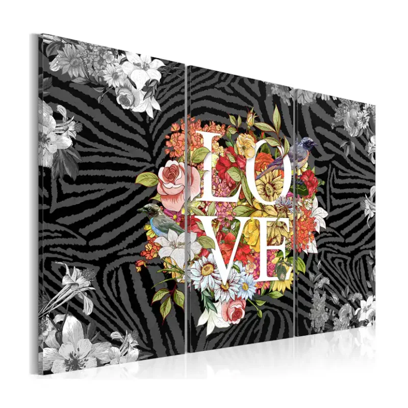 Tavla Arkiio Flowers From The Heart60x40 cm Billig