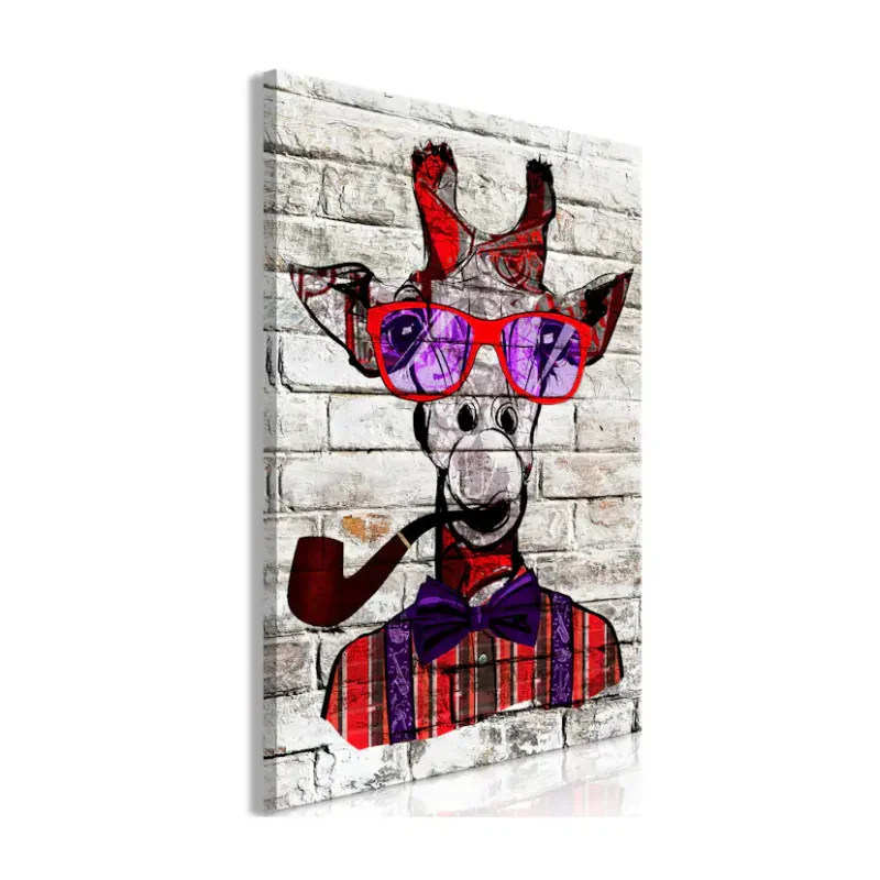 Beställ nu Tavla Arkiio Hipster Giraffe80x120 cm