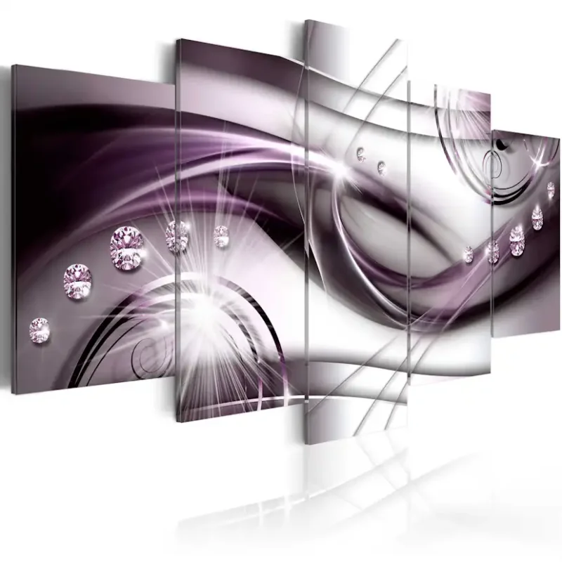 Akrylglastavla Arkiio Violet GlowMått: 100x50 cm Sista chansen
