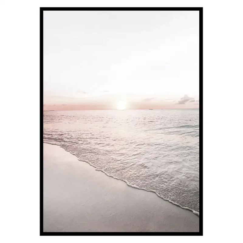 Poster Gallerix Calm Beach Sunset Sänkt pris