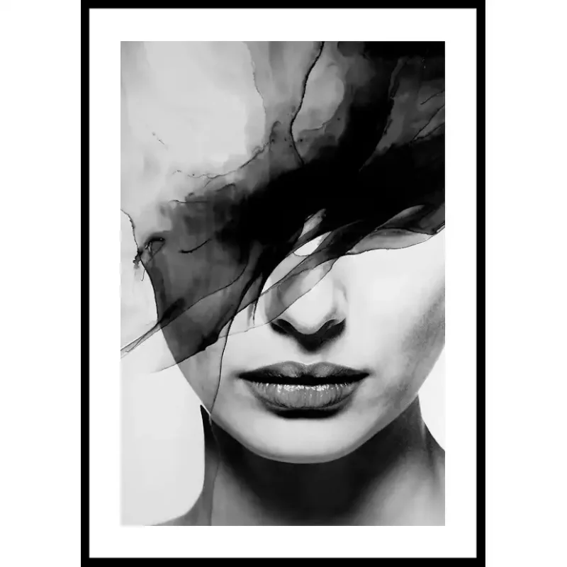 Begränsat antal Poster Gallerix Monochrome Mystique21x30 cm
