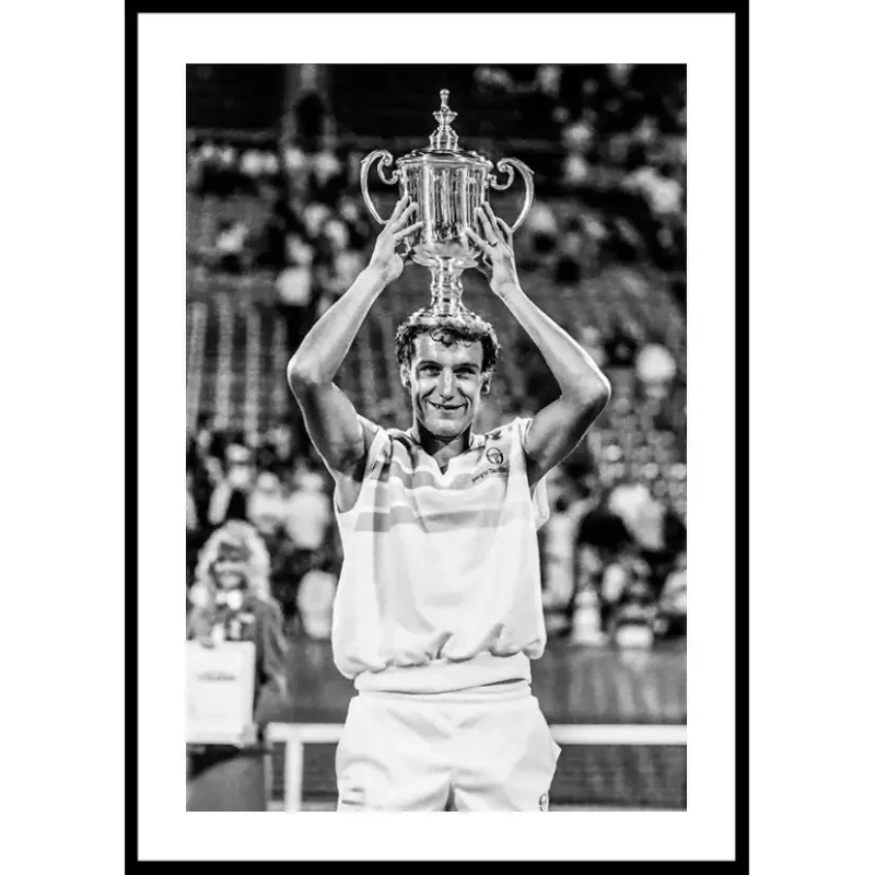 Utförsäljning Poster Gallerix Mats Wilander US Open 1988