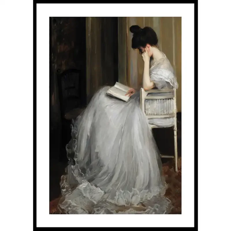 Kampanj Poster Gallerix Mujer Leyendo By Jacques Émile BlancheStorlek: 70x100 cm