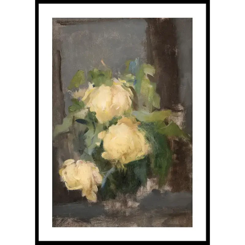 Poster Gallerix Golden Roses By Olga BoznańskaStorlek: 50x70 cm Kampanj