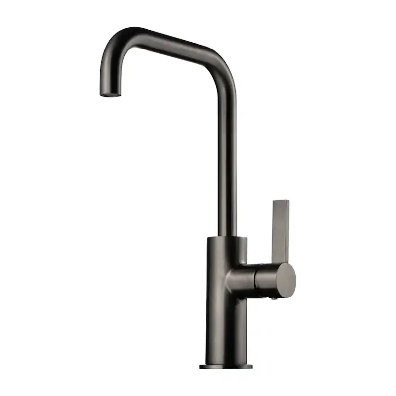 Köksblandare Tapwell Arman ARM980Brushed Black Chrome Billig