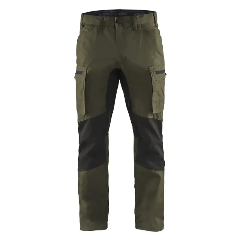 Byxa Blåkläder 14591845Olivgrön/Svart, storlek: C56 Begränsad tid