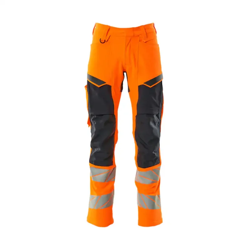 Byxor med knäfickor Mascot Accelerate 19479-711Storlek: 90C48, Färg: Hi-vis Orange/mörk Marin Beställ idag