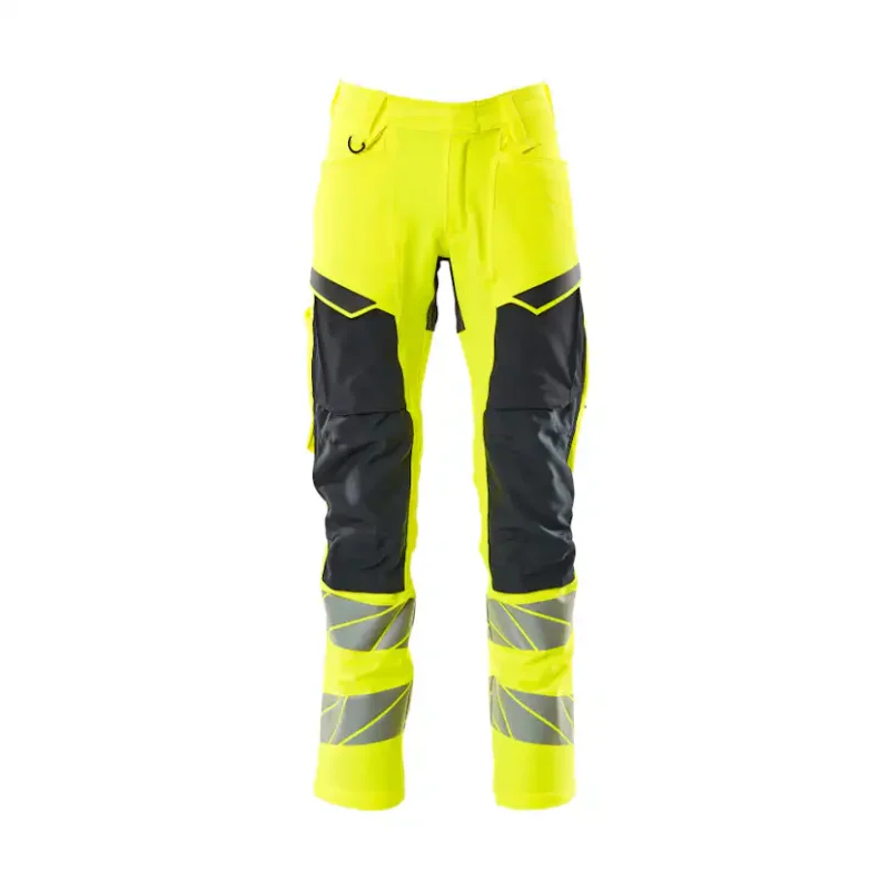Byxor med knäfickor Mascot Accelerate 19479-711Storlek: 82C51, Färg: Hi-vis Gul/mörk Marin Begränsad tid