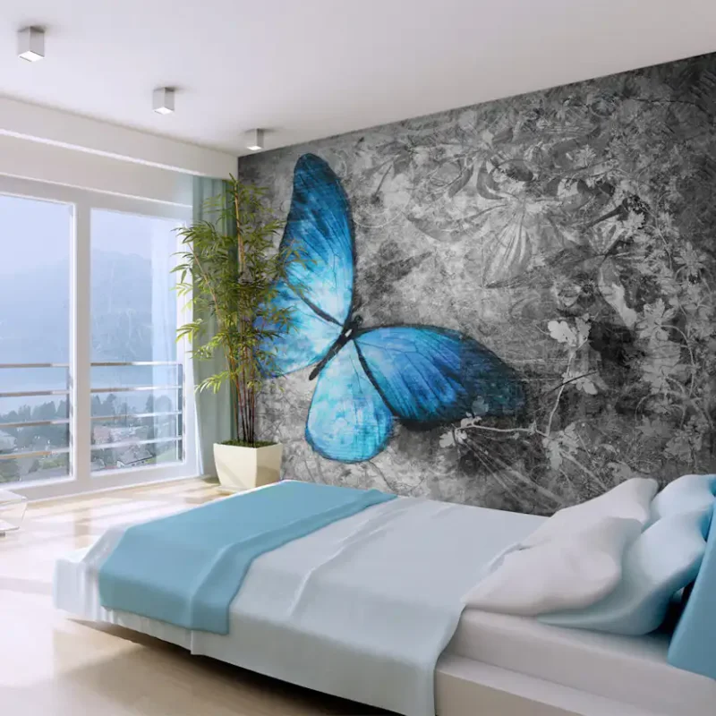 Fototapet Arkiio Blue ButterflyStorlek: 350x270 cm Endast idag