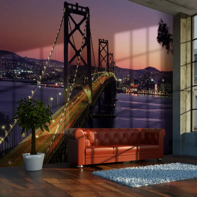 Fototapet Arkiio Charming Evening In San FranciscoStorlek: 400x309 cm Fri frakt