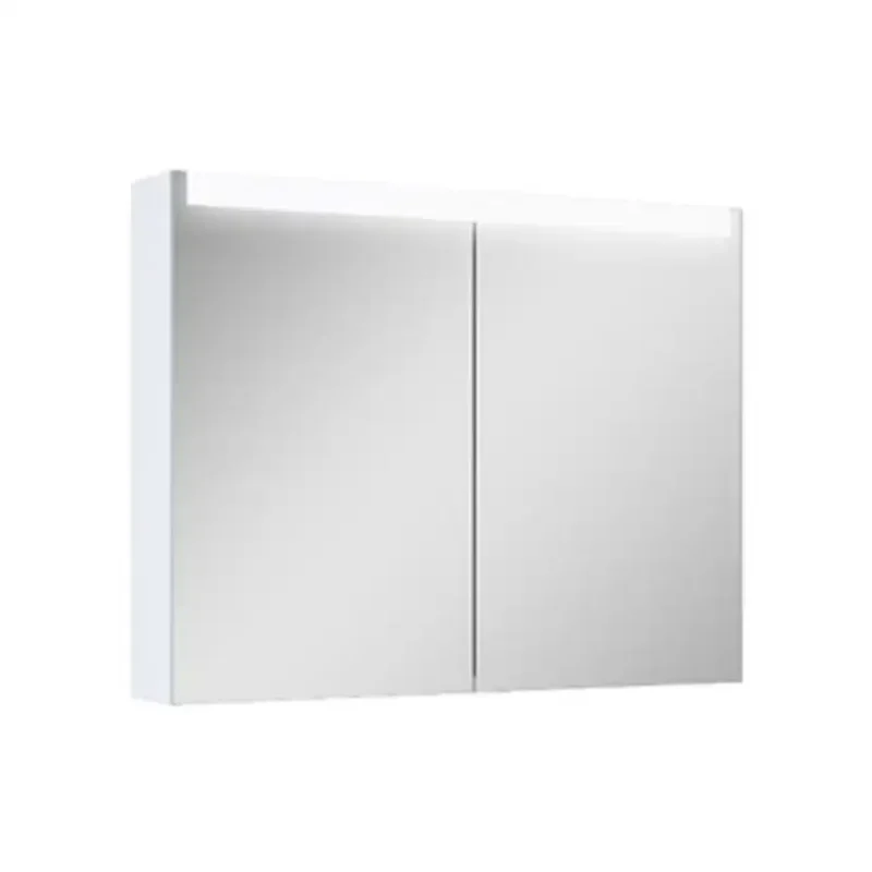 Spegelskåp Alterna Ariella X med LED-belysningHögblank Vit, Bredd: 900 mm Rabatter