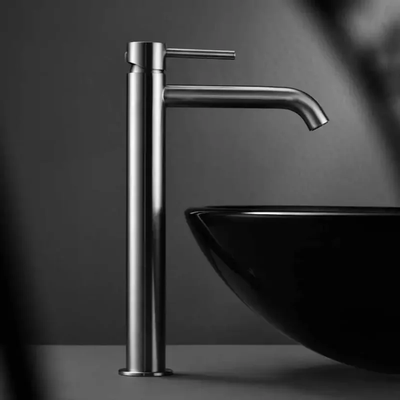 Billigare Tvättställsblandare Bathlife Prima HögBorstad Rostfri