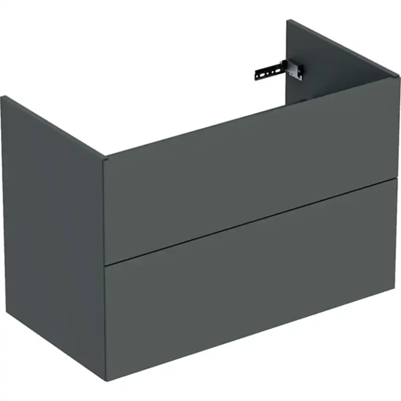 Tvättställsskåp Ifö Elegant med 2 LådorMörkgrå, 900x600 mm Kundfavorit