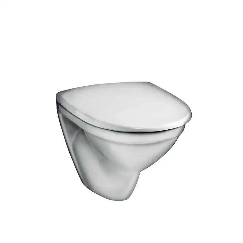 Lägg i varukorgen Vägghängd Toalettstol Gustavsberg Nautic 5530Toalettlock Standard Vit. Utan C+
