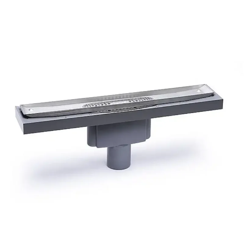 Golvbrunn Purus PRO Line utan SilBxDxH: 1221x127x143 mm, Anslutning: Ø75 mm, Bottenutlopp Kampanj