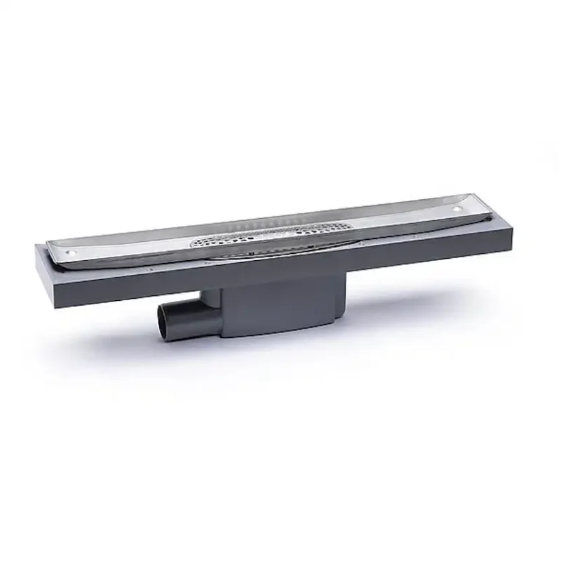 Rea Golvbrunn Purus PRO Line utan SilBxDxH: 1221x127x143 mm, Anslutning: Ø50 mm, Gavelutlopp