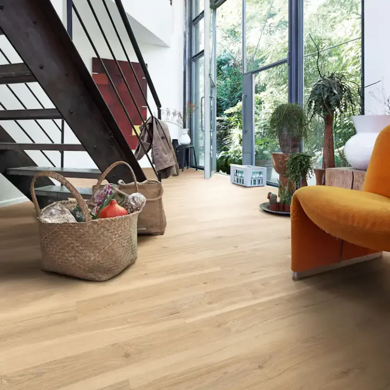 Kampanjpris Laminatgolv Meister Laminate LC 150 Distinctive Pure Ek Strip 6273