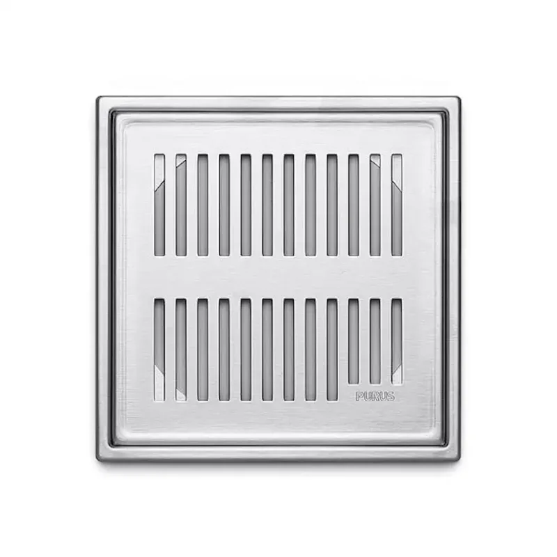 Billigare Klinkerram Purus Rib197x197x6, Färg: Rostfri