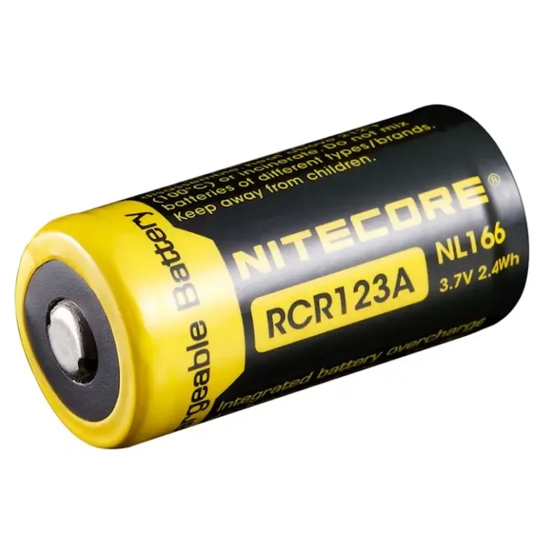 Batteri Nitecore NL166 CR123 2,7Wh Uppladdningsbart Erbjudande