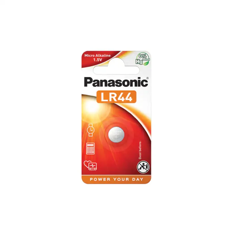 Batteri Panasonic LR44 Lågt pris