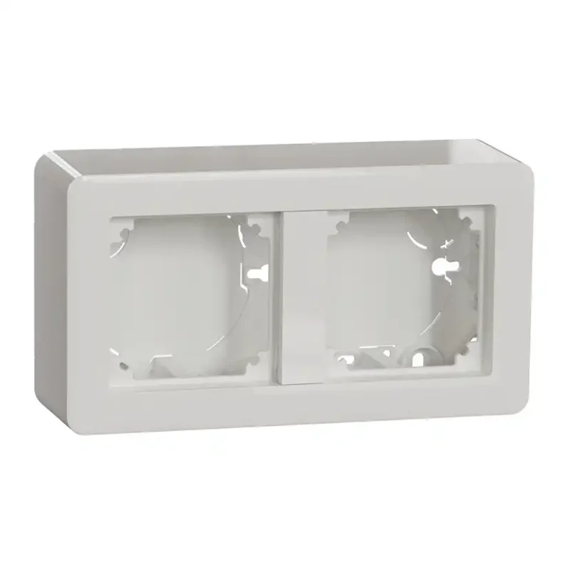 Väggdosa Schneider Electric Exxact 47 mm2-fack Kampanj