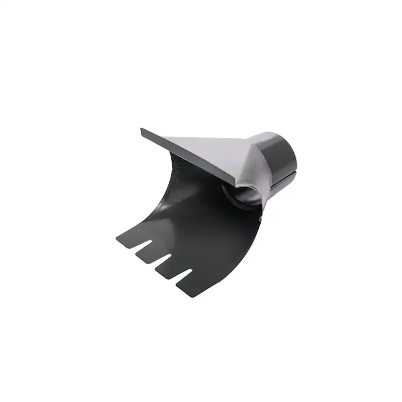 Outlet Omvikningskupa WijoGrå, För Stuprör: 110 mm, Dimension Hängränna: 150 mm