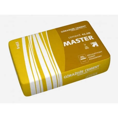 Rabatter Cement MASTER 42,5N (CEM II/BM (SV) 120 dagar, 25 kg, 56 st/pall.
