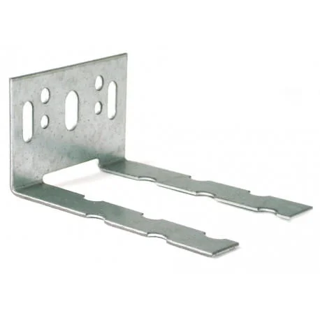 Lägg i varukorgen K2 väggkontakt (dubbel) L 35x65 60x1,25 mm galvaniserat st?l, 100 st/förp.