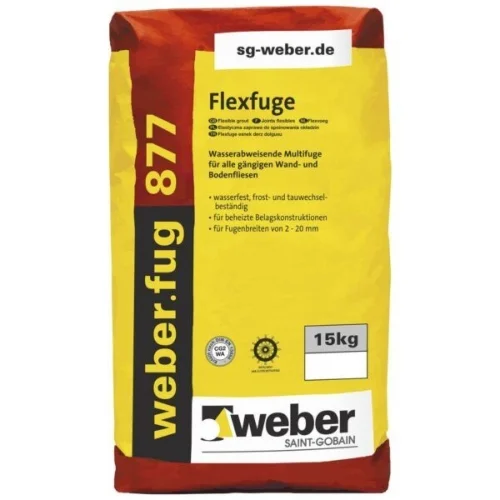 Weber.fug 877 keramisk kakelfog - 15 kg Trygg betalning