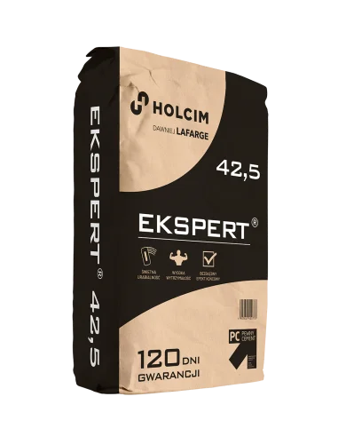 Lågt pris Cement 42,5R II BV, 25 kg Expert Lafarge 56 st./pal.