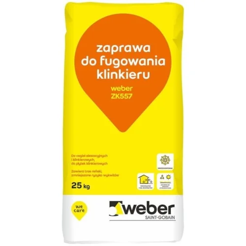 Weber ZK557 F10 klinkerfogbruk, 25 kg Lågt pris