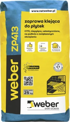 WEBER ZP413 kakellim 25 kg C1TE Extra rabatt